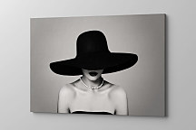 Obraz Dáma v čiernom klobúku 1494